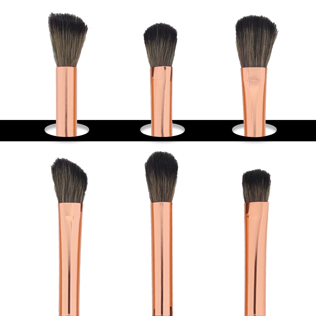 Crafteria 6 in 1 Makeup Art Brush set With Wooden handle