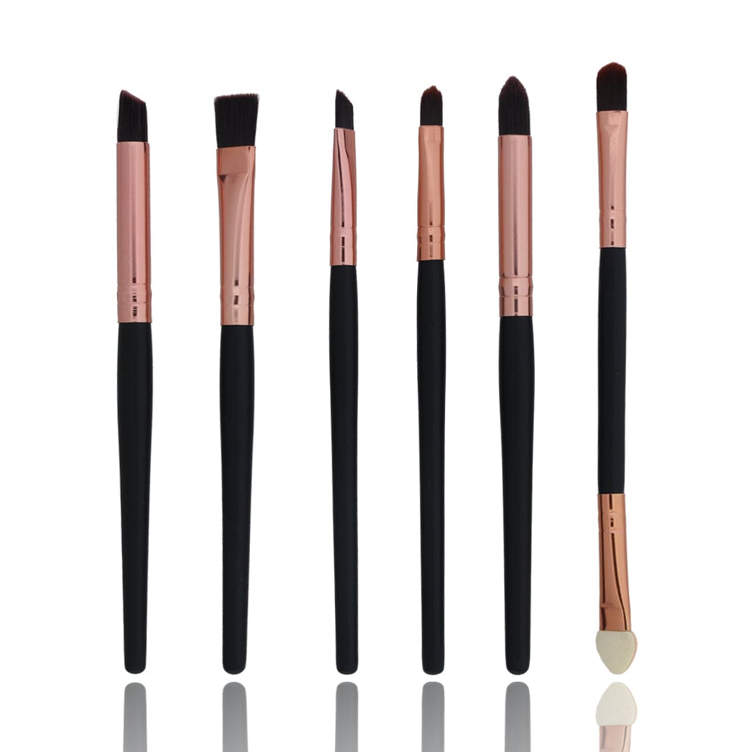 Crafteria 7 in 1  Makeup Art Brush set With Black Handle