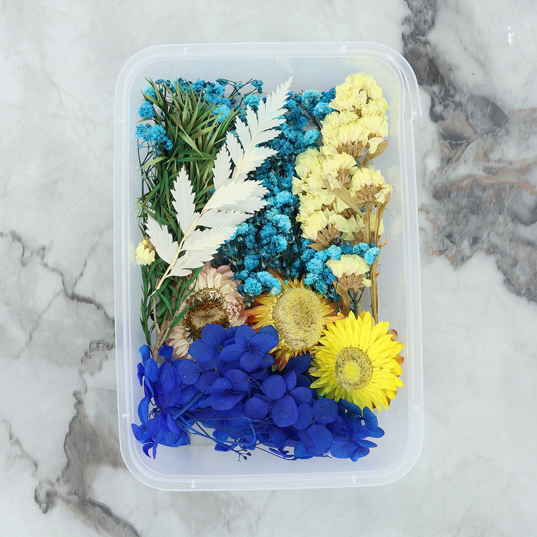 3D Dry Flower Random Colour