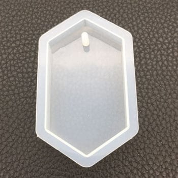 My Store Silicon Mould HEXAGON PENDANT JEWELLERY MOULD