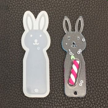 My Store Silicon Mould SMALL RABBIT BOOK MARK MOULD