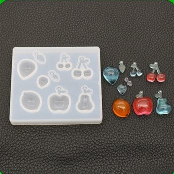 My Store Silicon Mould 9 CAVITY MINIATURE FRUIT MOULD