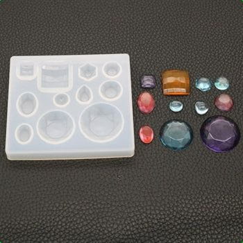 My Store Silicon Mould 11 CAVITY DIAMOND JEWELLERY MOULD