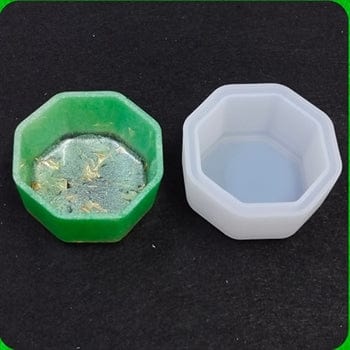 My Store Silicon Mould HEXAGON BOWL MOULD