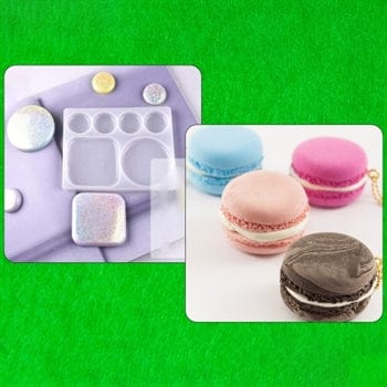 My Store Silicon Mould MACARON CANDLE & SOAP  MOULD