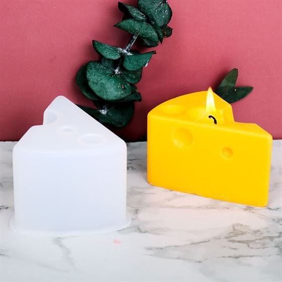 My Store Silicon Mould CHEESE SLICE CANDLE MOULD