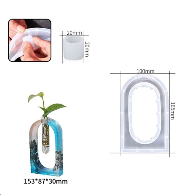 My Store Silicon Mould OVAL PLANTER MOULD