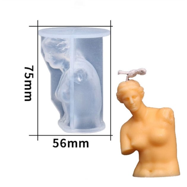 My Store Silicon Mould VENUS DE MILO CANDLE MOULD