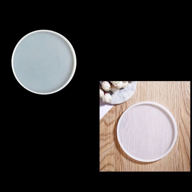 My Store Silicon Mould 5.1" ROUND COASTER WITH EXTRA DEEP MOULD