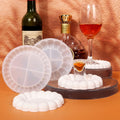 My Store Silicon Mould SMALL BUBBLE EDGE COASTER MOULD