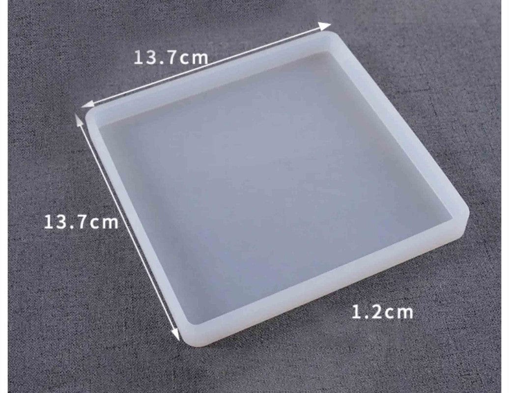 My Store Silicon Mould 5" SQUARE COASTER MOULD