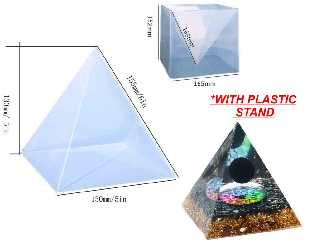 My Store Silicon Mould 5" PYRAMID MOULD