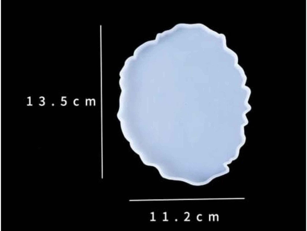 My Store Silicon Mould AGATE COASTER 84399