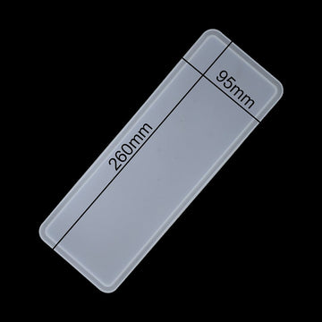 My Store Silicon Mould Rectangle With Border Tray Mould