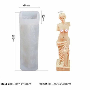 My Store Silicon Mould 3D VENUS GODDESS CANDLE MOULD 84440