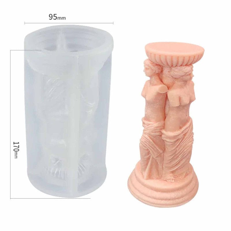 My Store Silicon Mould 3D VENUS GODDESS CANDLE MOULD 84441