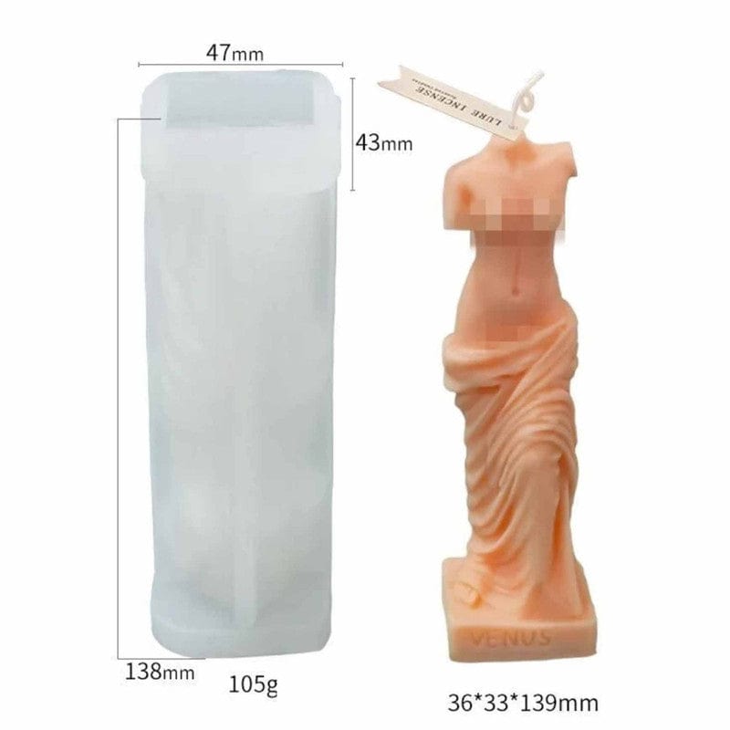 My Store Silicon Mould 3D VENUS GODDESS CANDLE MOULD 84442