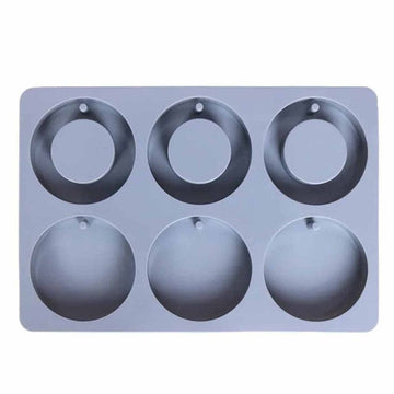 My Store Silicon Mould ROUND SILICON SOAP & AROMATISER MOULD