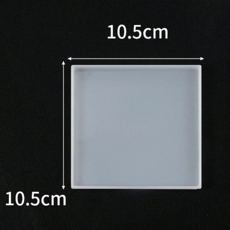 My Store Silicon Mould 10.5CM SQUARE COASTER MOULD
