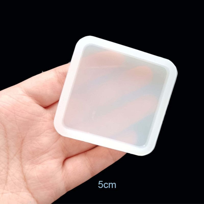 My Store Silicon Mould 5CM SQUARE COASTER MOULD