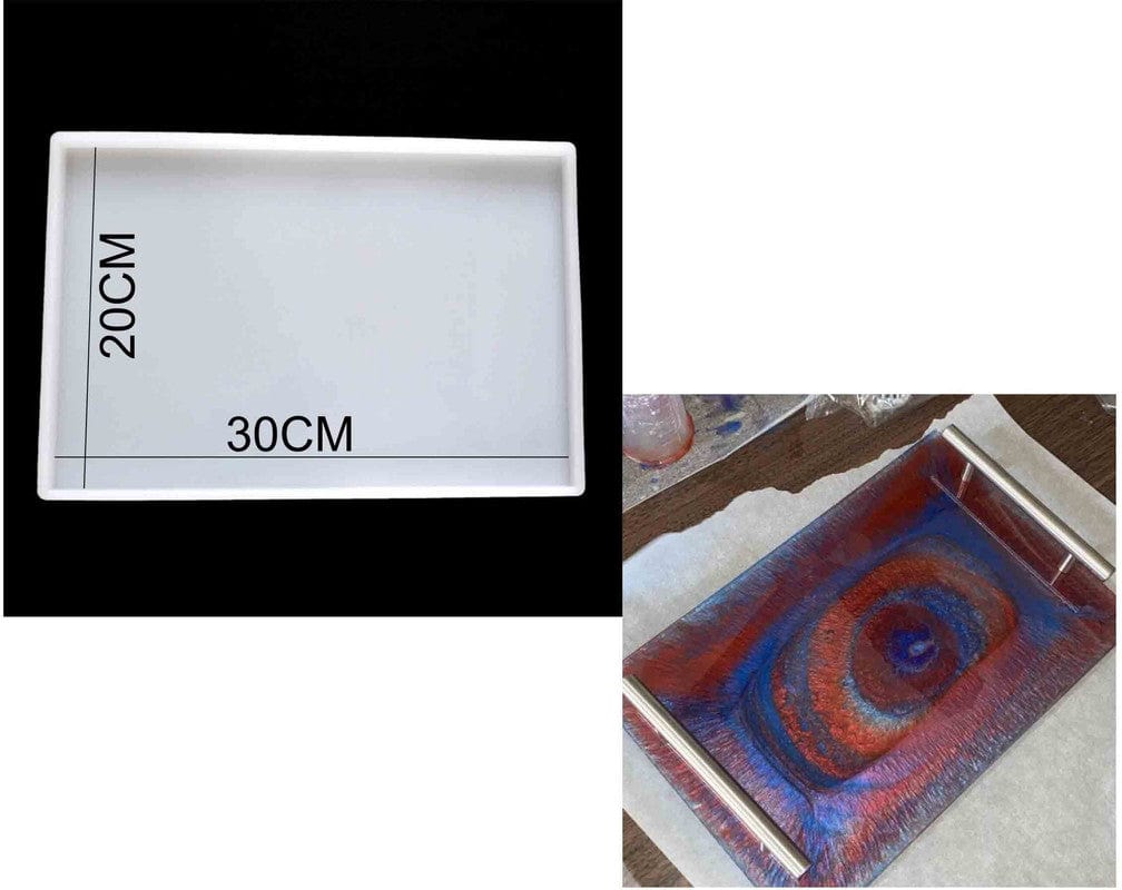 My Store Silicon Mould 30 X 20 RECTANGLE TRAY MOULD
