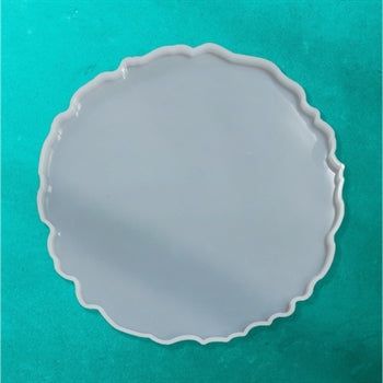 My Store Silicon Mould 12" ROUND AGATE TRAY  MOULD