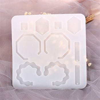 My Store Silicon Mould 10 CAVITY PENDANT & JEWELLERY MOULD