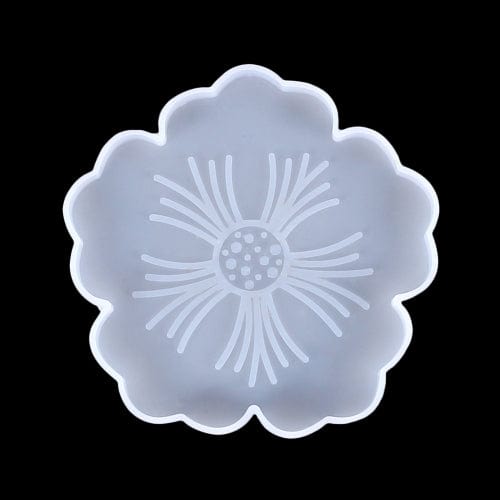 My Store Silicon Mould SMALL FLOWER COASTER MOULD