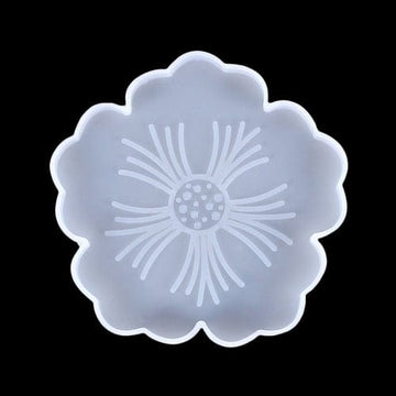 My Store Silicon Mould SMALL FLOWER COASTER MOULD