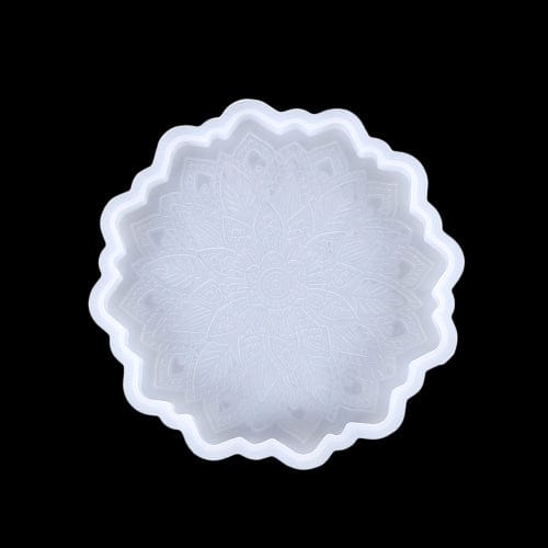 My Store Silicon Mould MANDALA COASTER MOULD