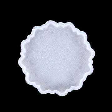 My Store Silicon Mould MANDALA COASTER MOULD