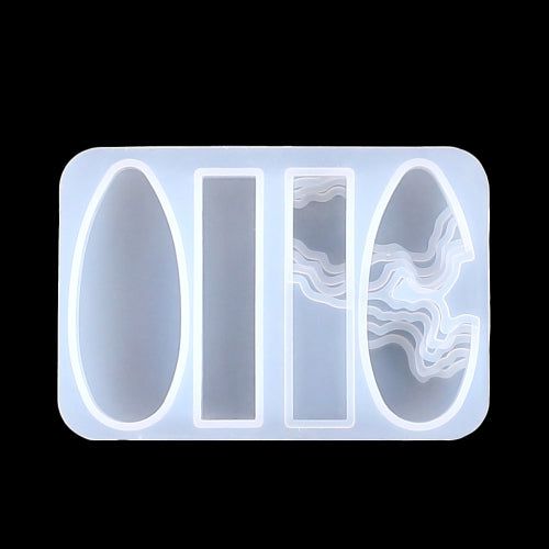 My Store Silicon Mould 4 CAVITY OCEAN THEME PENDANT JEWELLERY,HAIR CLIP & KEYCHAIN MOULD