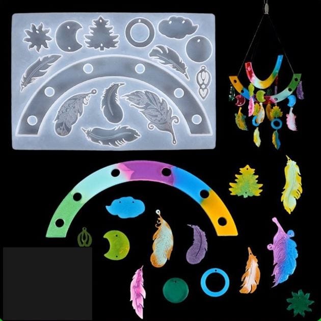 My Store Silicon Mould WIND CHIME SET MOULD