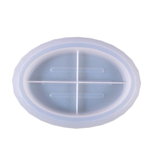 My Store Silicon Mould OVAL SOAP TRAY MOULD