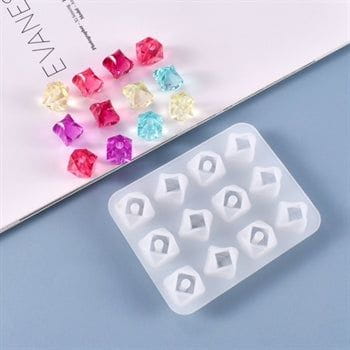 My Store Silicon Mould 12 IN 1 MIX BEADS MOULD