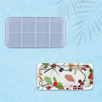 My Store Silicon Mould RECTANGLE TRINKLET TRAY MOULD