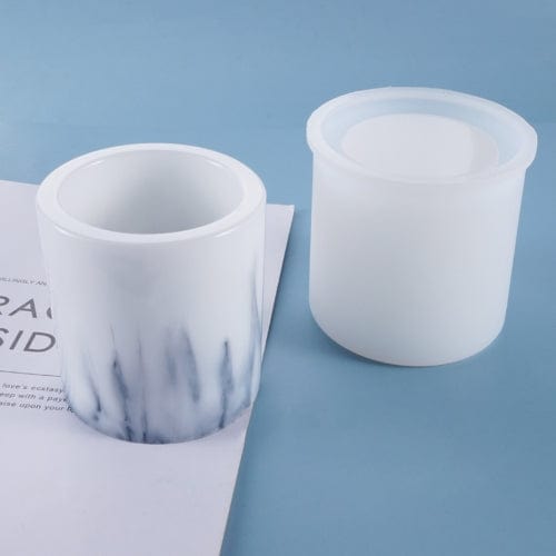 My Store Silicon Mould BIG ROUND PEN STAND & CUP MOULD