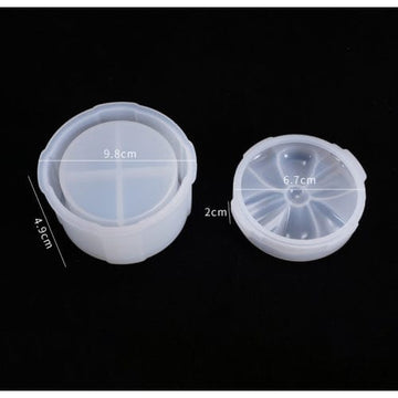 My Store Silicon Mould BOW ROUND STORAGE BOX MOULD