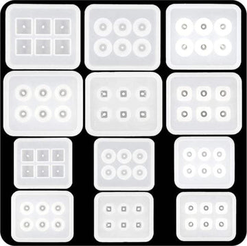 My Store Silicon Mould 12PCS BEADS MOULD