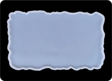 My Store Silicon Mould RECTANGLE AGATE TREY MOULD