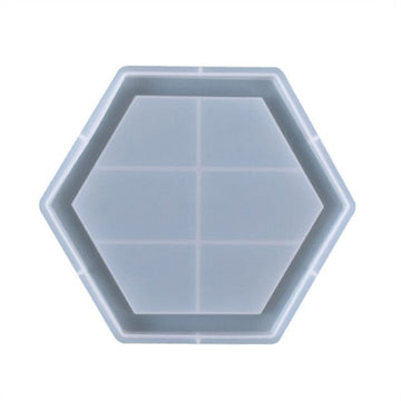 My Store Silicon Mould HEXAGON PUZZLE TRAY MOULD