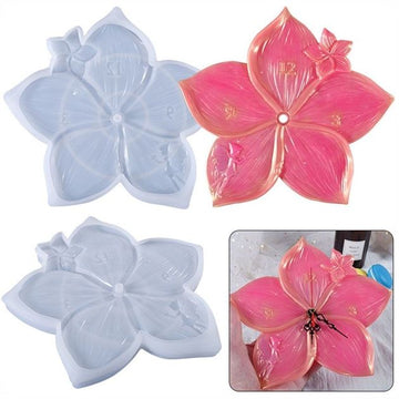 My Store Silicon Mould 5 KALI FLOWER CLOCK MOULD