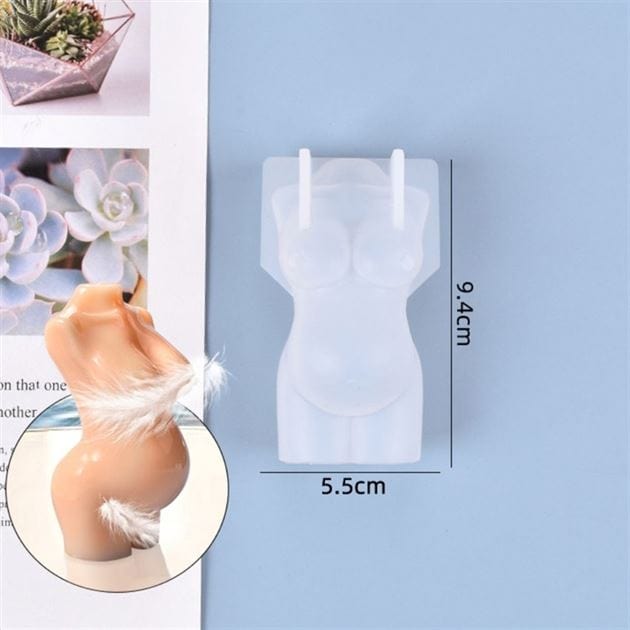 My Store Silicon Mould FEMALE BODY CANDLE & SHOWPIECE D3 MOULD