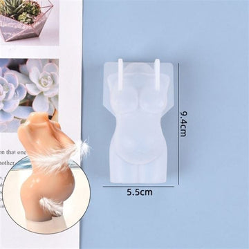 My Store Silicon Mould FEMALE BODY CANDLE & SHOWPIECE D3 MOULD