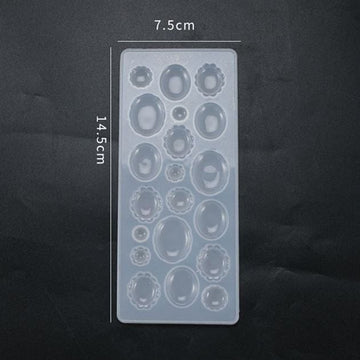 My Store Silicon Mould MULTI CAVITY OVAL MOULD