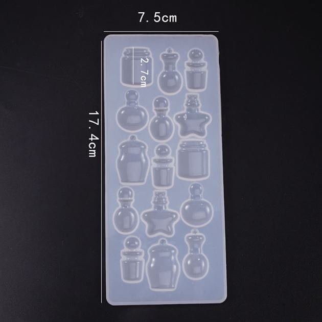 My Store Silicon Mould MULTI CAVITY SPREY BOTTLE MOULD