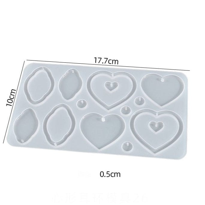 My Store Silicon Mould 14 IN 1 JEWELLERY MOULD