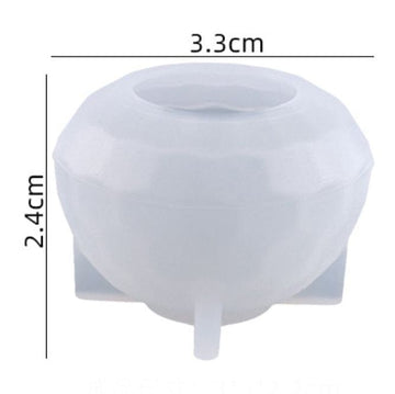 My Store Silicon Mould DIAMOND CUT KNOB & PAPER WEIGHT D01 MOULD