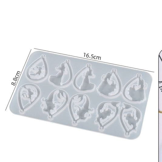 My Store Silicon Mould 10 IN 1 JEWELLERY MOULD