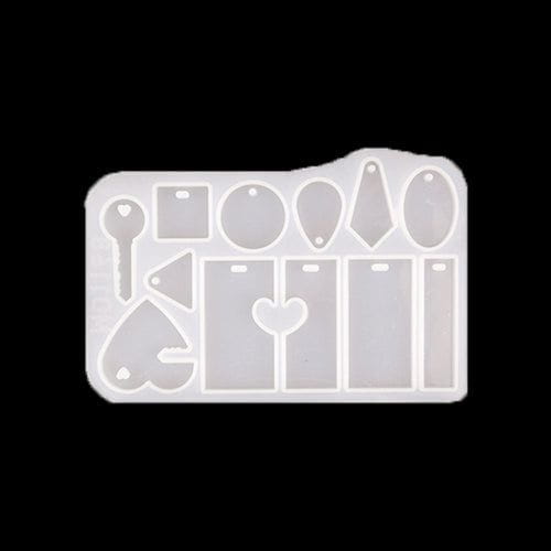 My Store Silicon Mould 12 IN 1 PENDANT MOULD